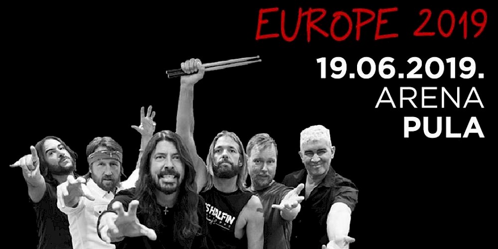 Istria Rentals - Foo fighters u Puli - 18.06. i 19.06.