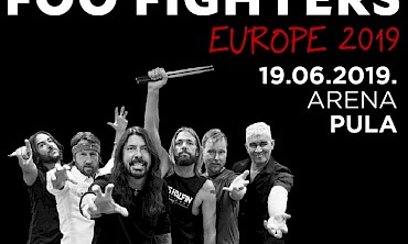 Istria Rentals - Događanja - Foo fighters u Puli - 18.06. i 19.06.